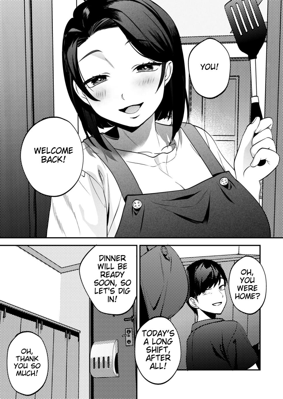 [Manmaya (Same Manma)] Seitaishi ~Watashi no Tsuma o Daitekure~ [English] [Digital] - Page 8