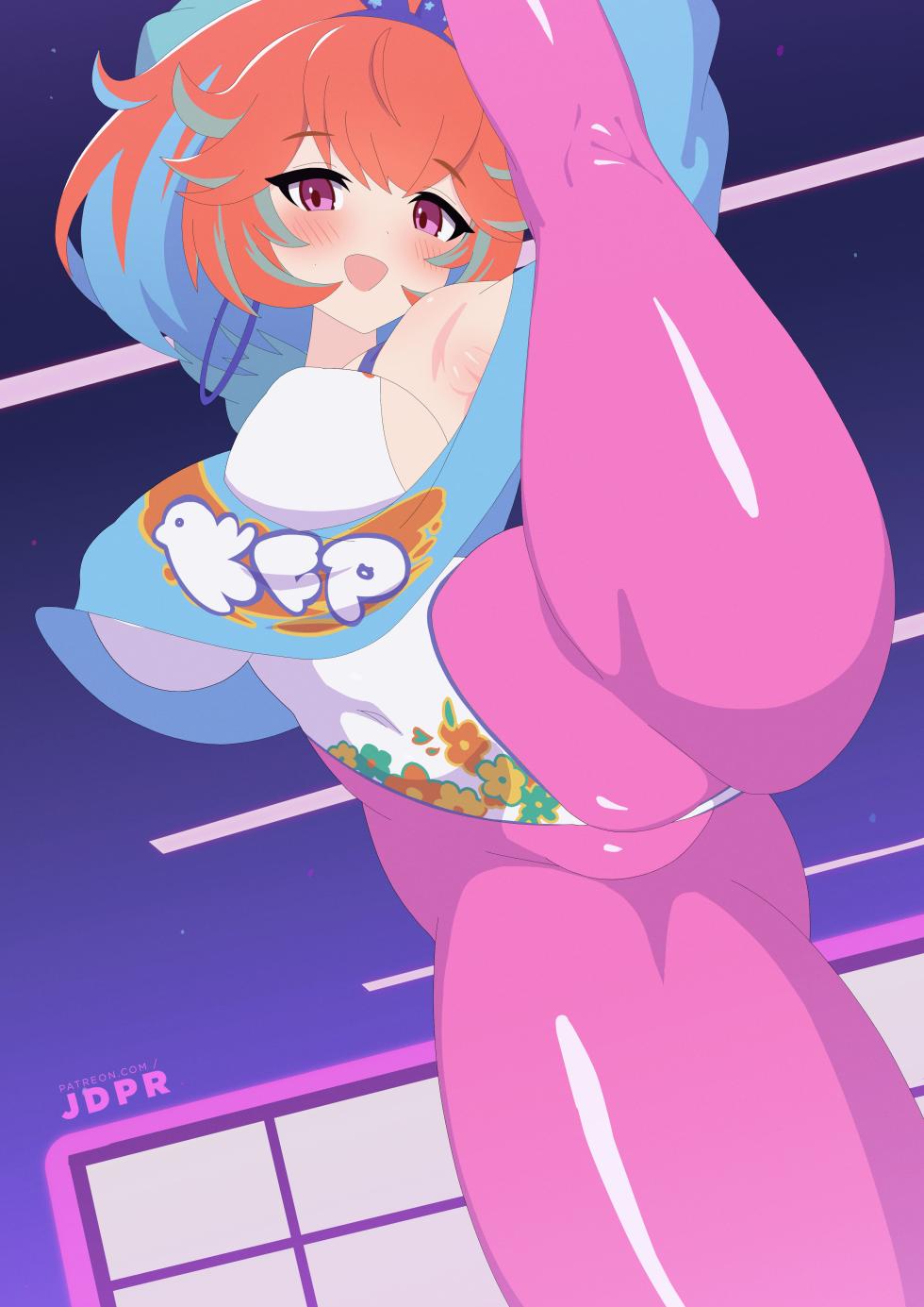 [JDPR} Kiara Sexercise (Hololive English) - Page 1