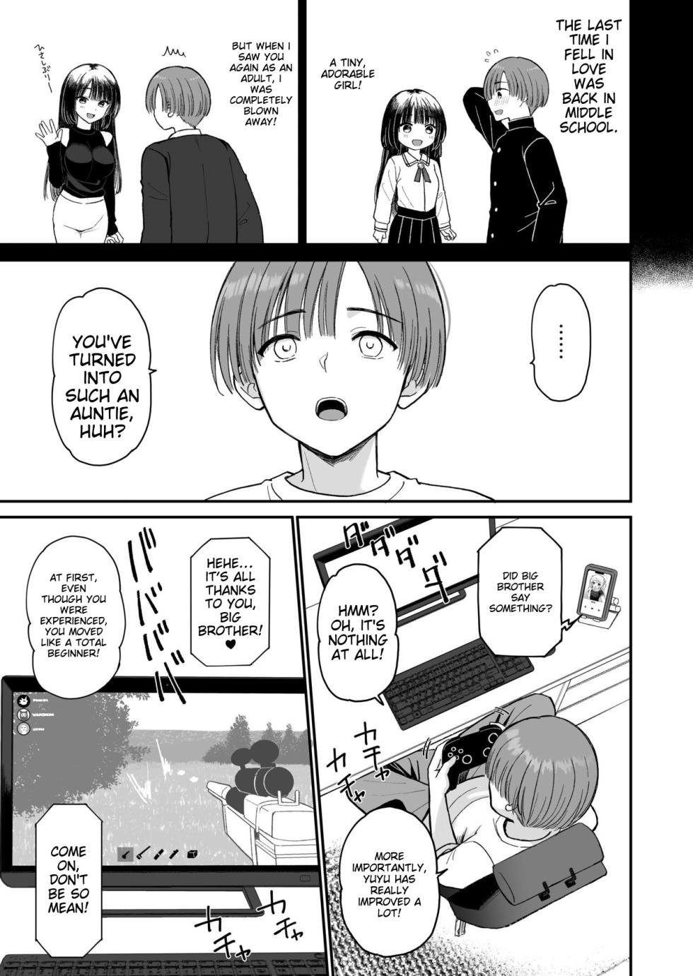 [PigPanPan (Ikura Nagisa)] Net de Shiriatta JC ga 35-sai no Oba-san datta [English] [Digital] - Page 2