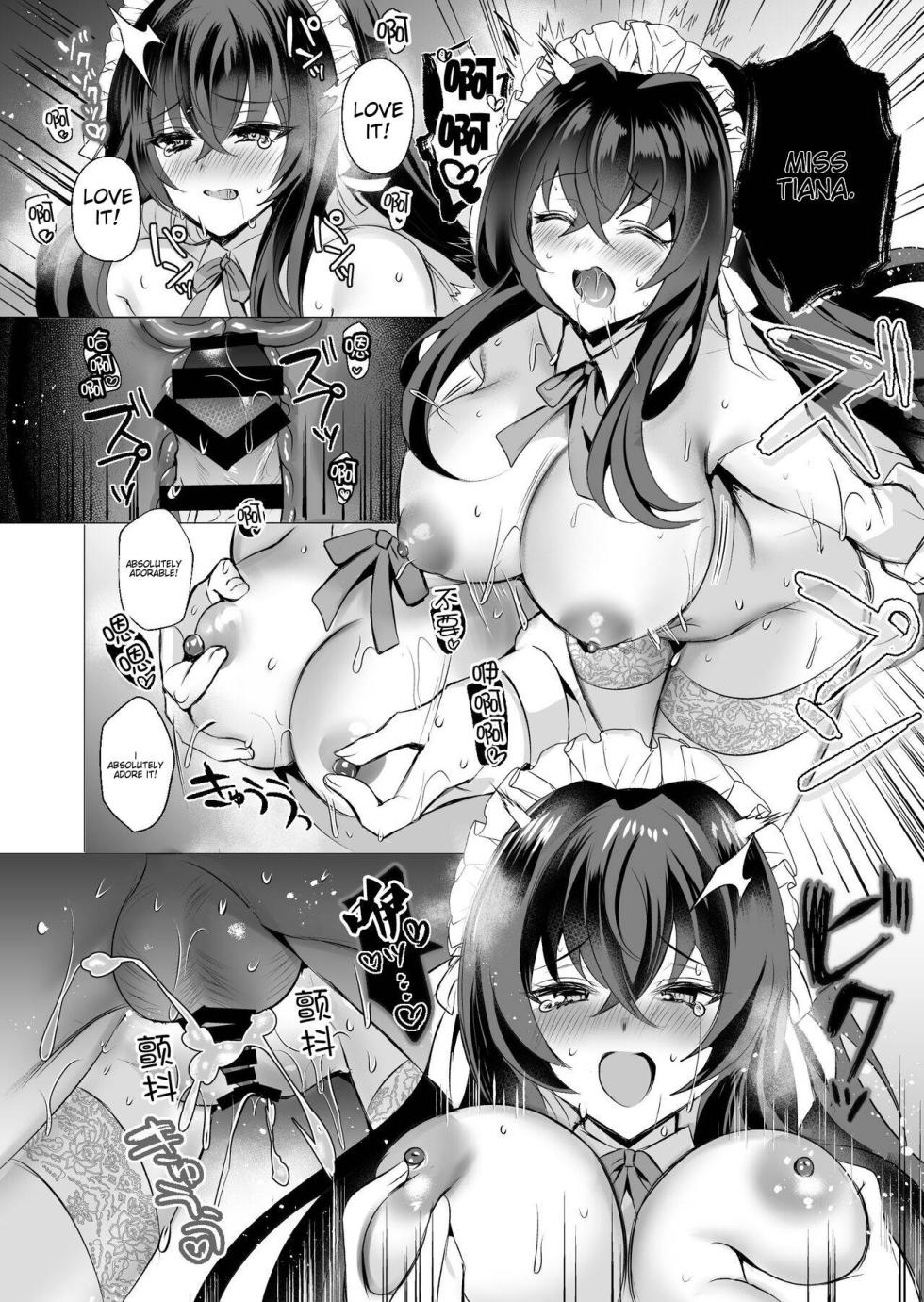 [SugarMilk (Yozora Siba)] Chiisana Koro kara Zutto Issho no Maid to Mugen ni Kozukuri Renshuu Ecchi | I've been practicing making babies with my friend since we were little. [English] [Digital] - Page 20