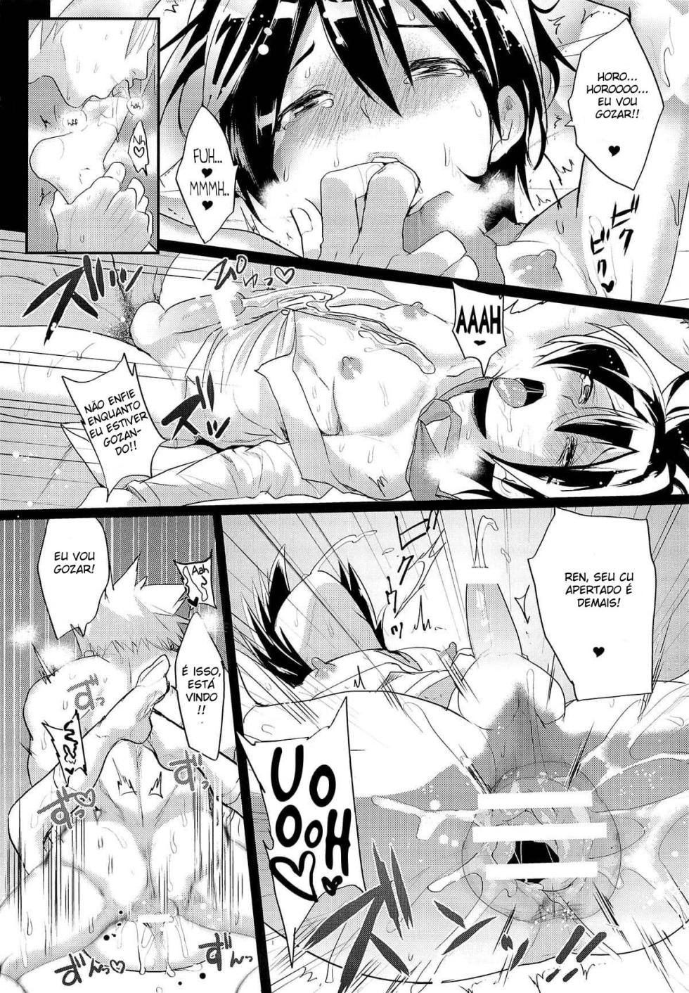 (Shota Scratch SP2) [SCO.LABO (shoco)] Kodomo no Kimi Otona no Boku | O eu Jovem, o você mais velho (Shaman King) [Portuguese-BR] [HentaiYaoi.net] - Page 17