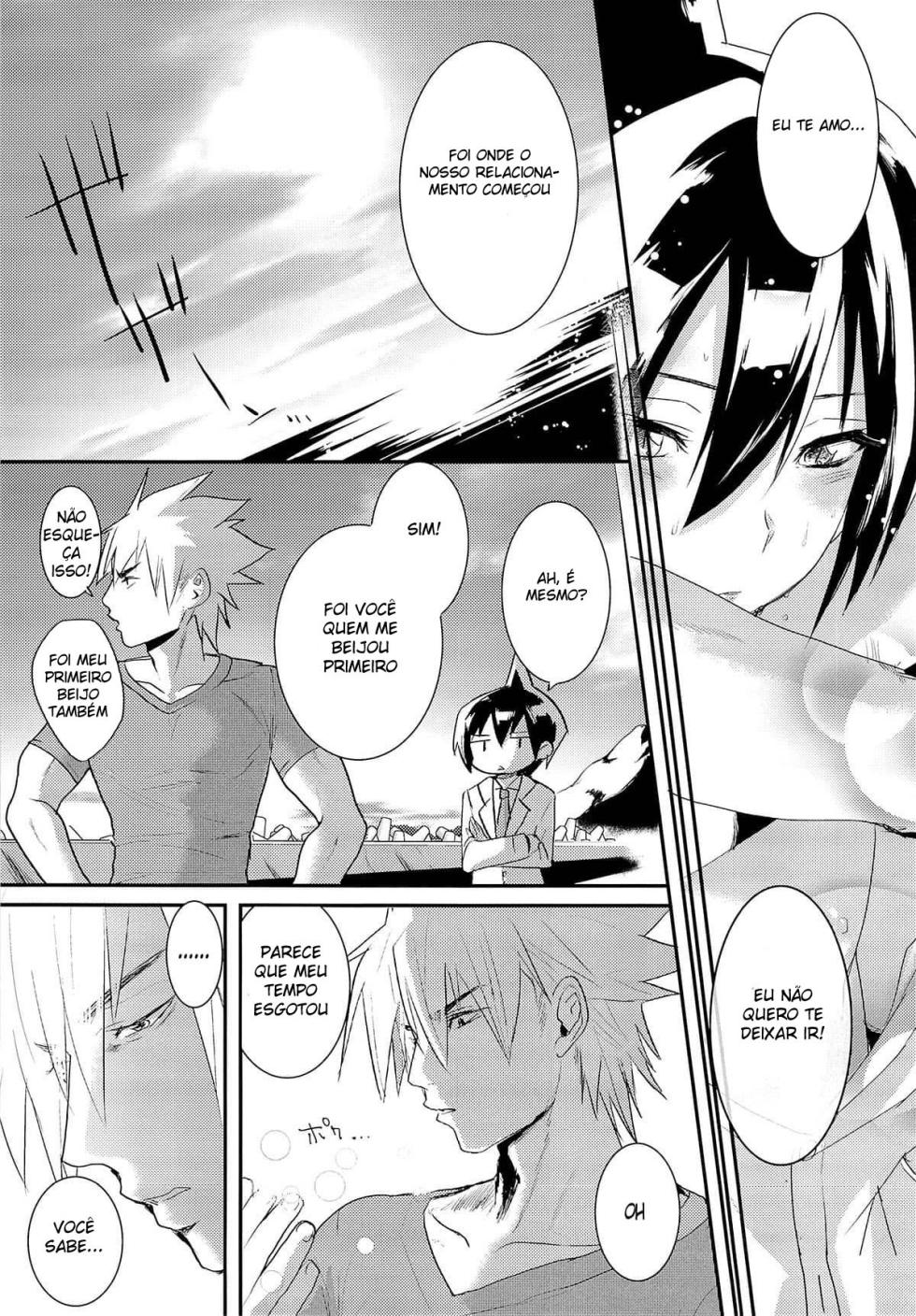(Shota Scratch SP2) [SCO.LABO (shoco)] Kodomo no Kimi Otona no Boku | O eu Jovem, o você mais velho (Shaman King) [Portuguese-BR] [HentaiYaoi.net] - Page 22