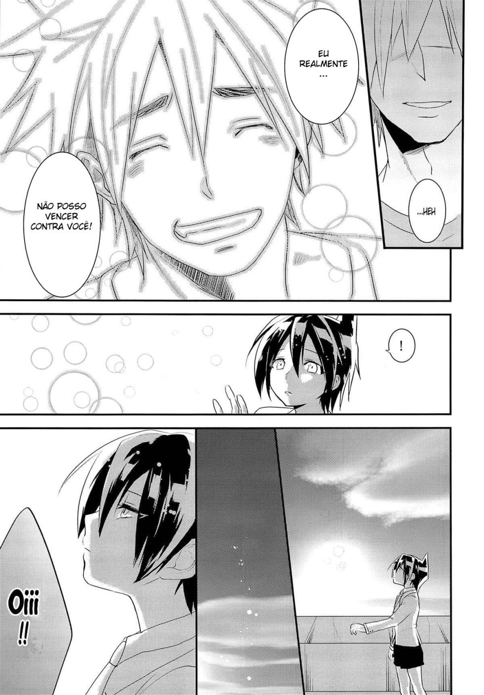 (Shota Scratch SP2) [SCO.LABO (shoco)] Kodomo no Kimi Otona no Boku | O eu Jovem, o você mais velho (Shaman King) [Portuguese-BR] [HentaiYaoi.net] - Page 24