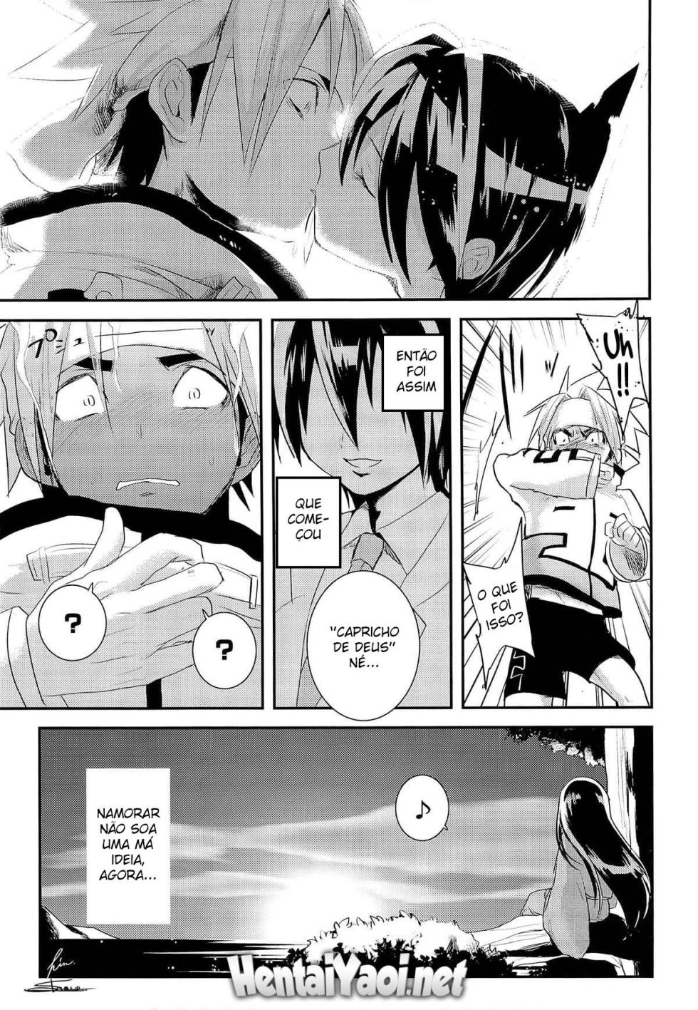 (Shota Scratch SP2) [SCO.LABO (shoco)] Kodomo no Kimi Otona no Boku | O eu Jovem, o você mais velho (Shaman King) [Portuguese-BR] [HentaiYaoi.net] - Page 26