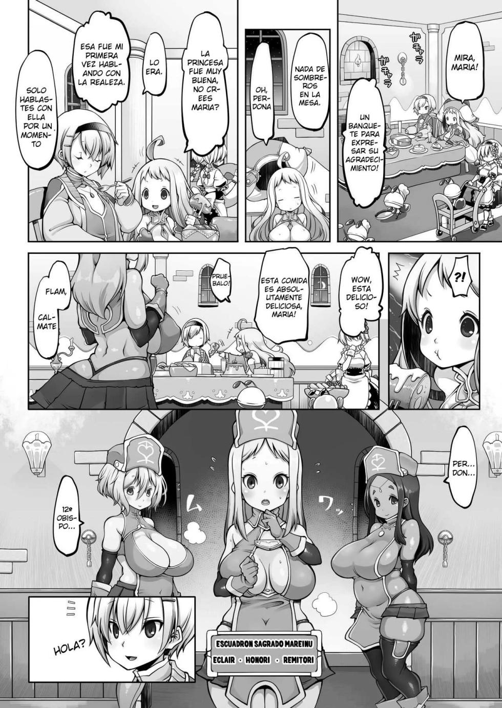 [Daijobi Kenkyuujo (Lobster)] Mareinu Oukoku no Midarana Nichijou  [Spanish] [Culto a Slanesh] [Digital] - Page 8