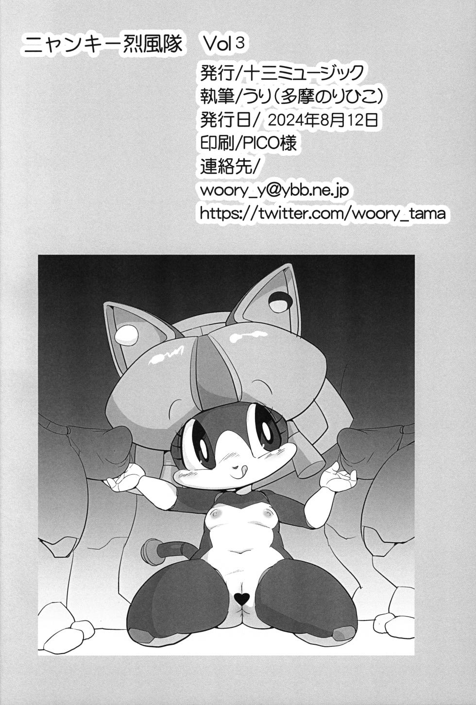 (C104) [Juusou Music (Tama Norihiko)] Nyankee Reppuuden Vol.3 (Samurai Pizza Cats) - Page 13