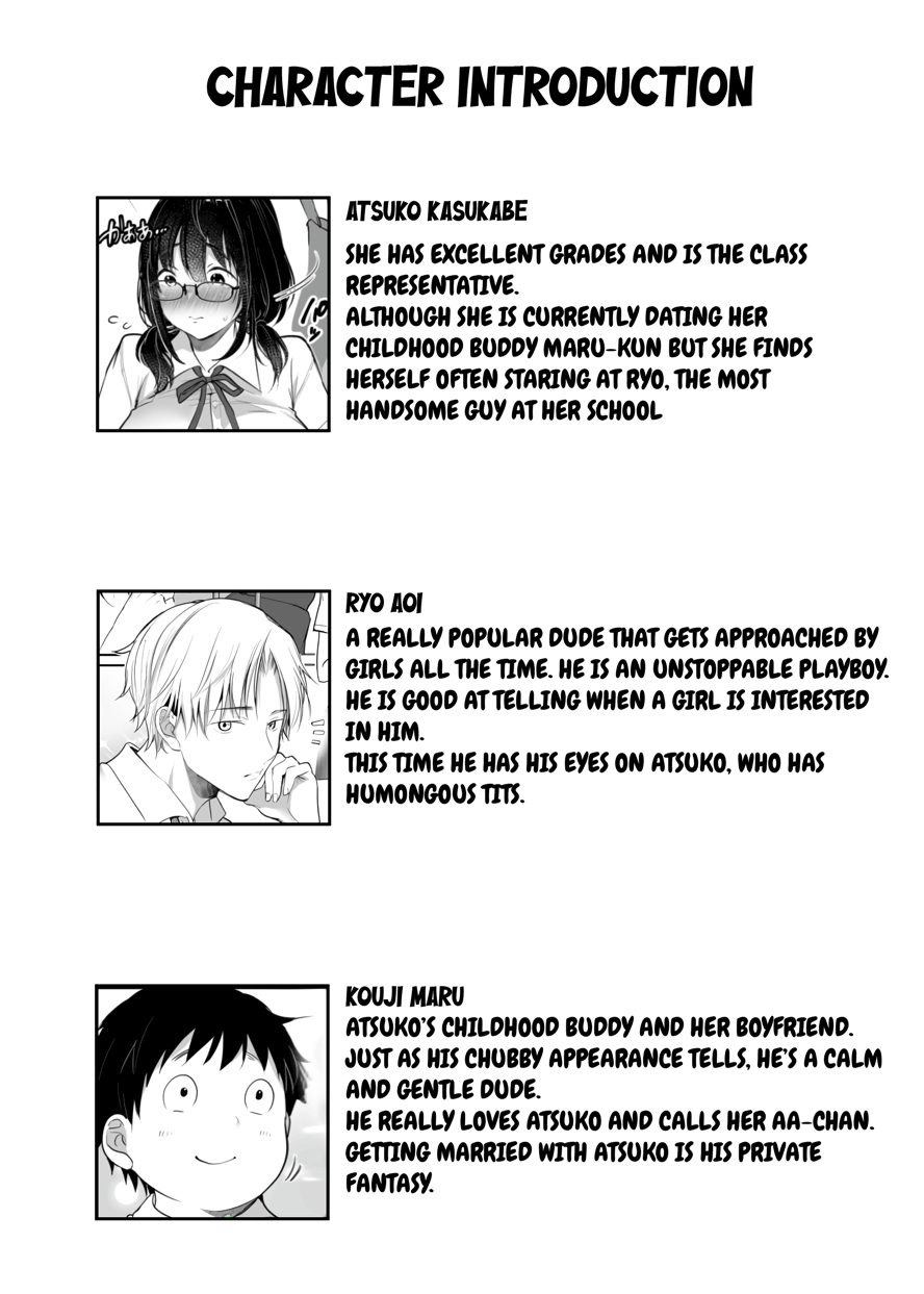 [Super Ichigo-chan (Misaoka)] Kareshi-mochi Jimi-ko no Koukishin 〜 Damenano ni… Ikemen Kara no Sasoi wa Kotowarenai 〜 [English] [CarlJPTL] - Page 2