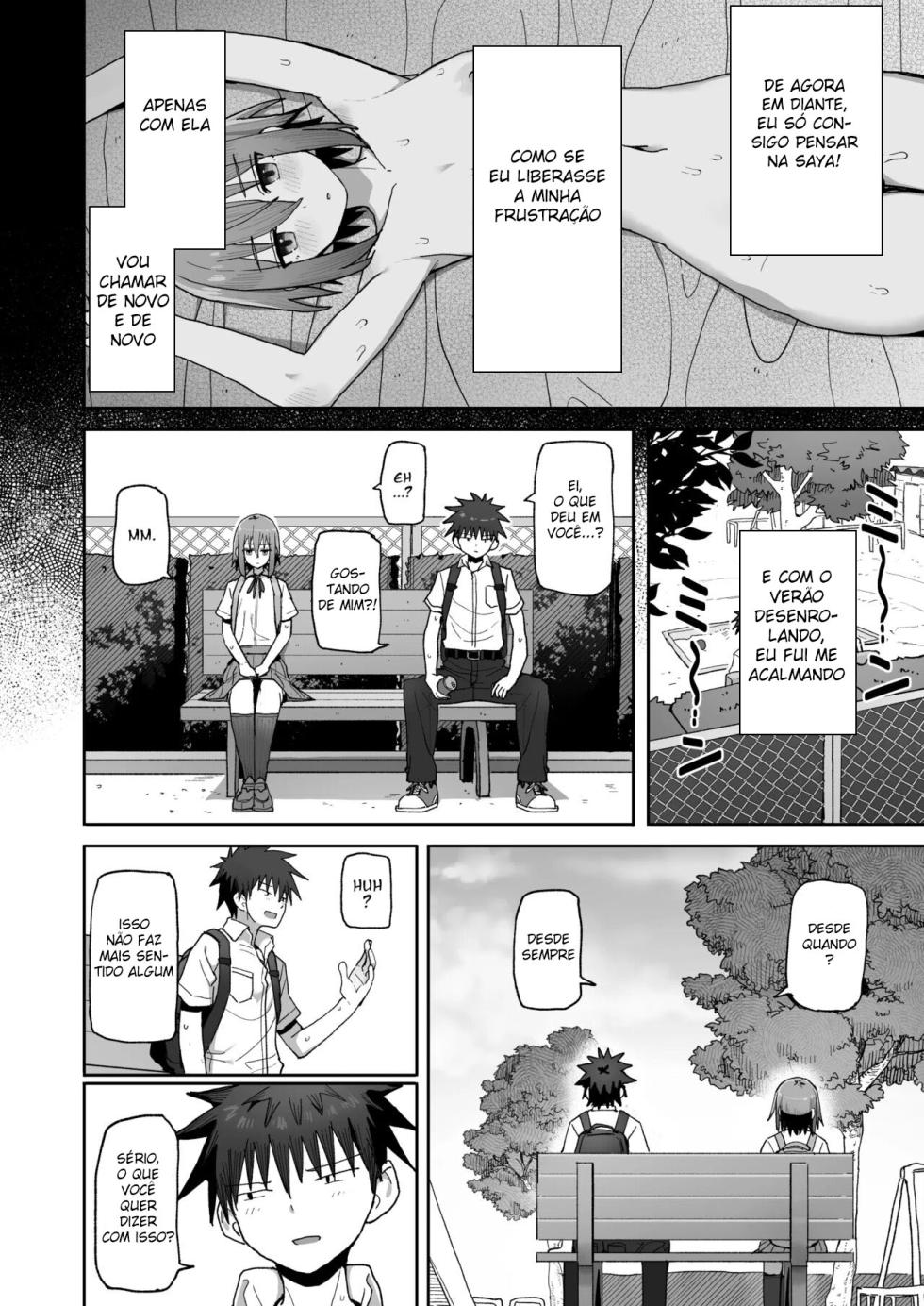 [Kurumaya Koudou] Zutto Hanasanaide ne. -Onaho na Mukanjou Osananajimi to Junai ni Ochiru made- [Portuguese-BR] - Page 39