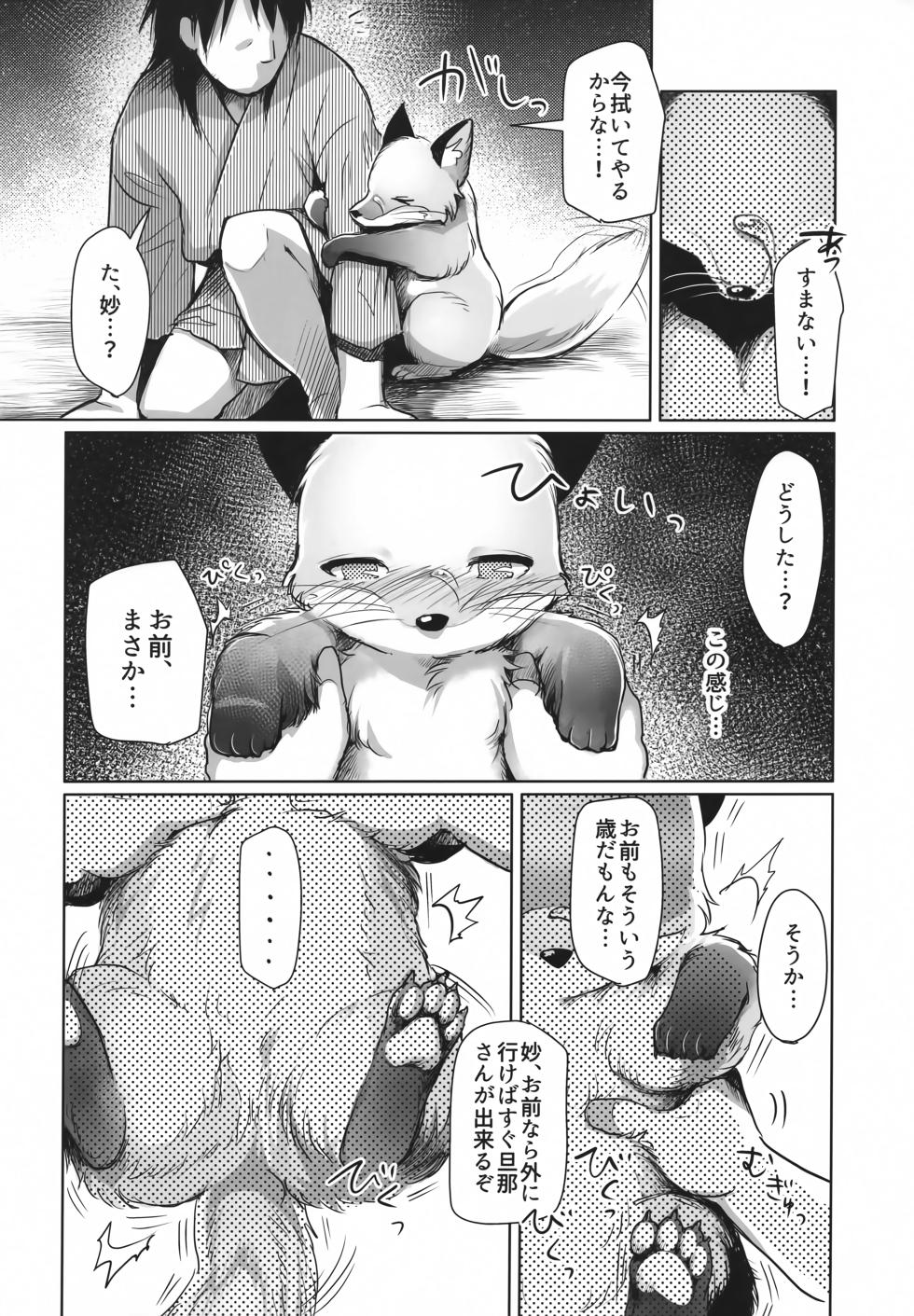 (Shinshun Kemoket 10) [miyubi (Kiichi)] Koganegitsune no Gojitsutan - Page 25
