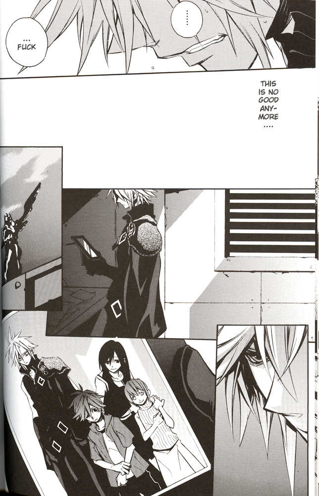 (C70) [kiki (Fujiwara Beni)] ZILCH #2 Darker Than Darkness (Final Fantasy VII Advent Children) [English] - Page 24