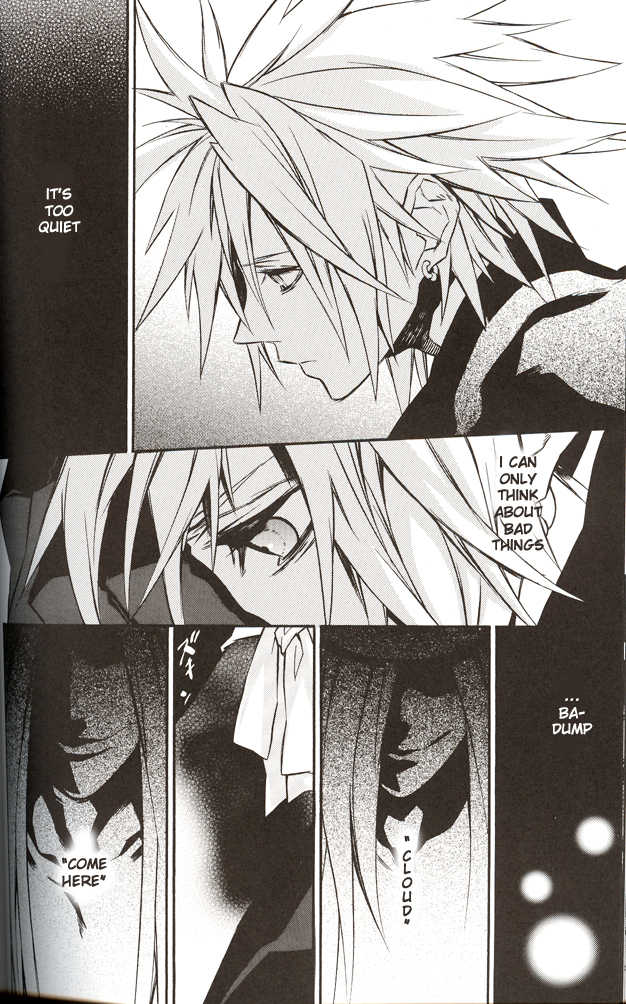 (C70) [kiki (Fujiwara Beni)] ZILCH #2 Darker Than Darkness (Final Fantasy VII Advent Children) [English] - Page 33