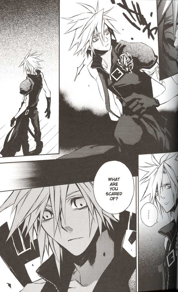 (C70) [kiki (Fujiwara Beni)] ZILCH #2 Darker Than Darkness (Final Fantasy VII Advent Children) [English] - Page 34