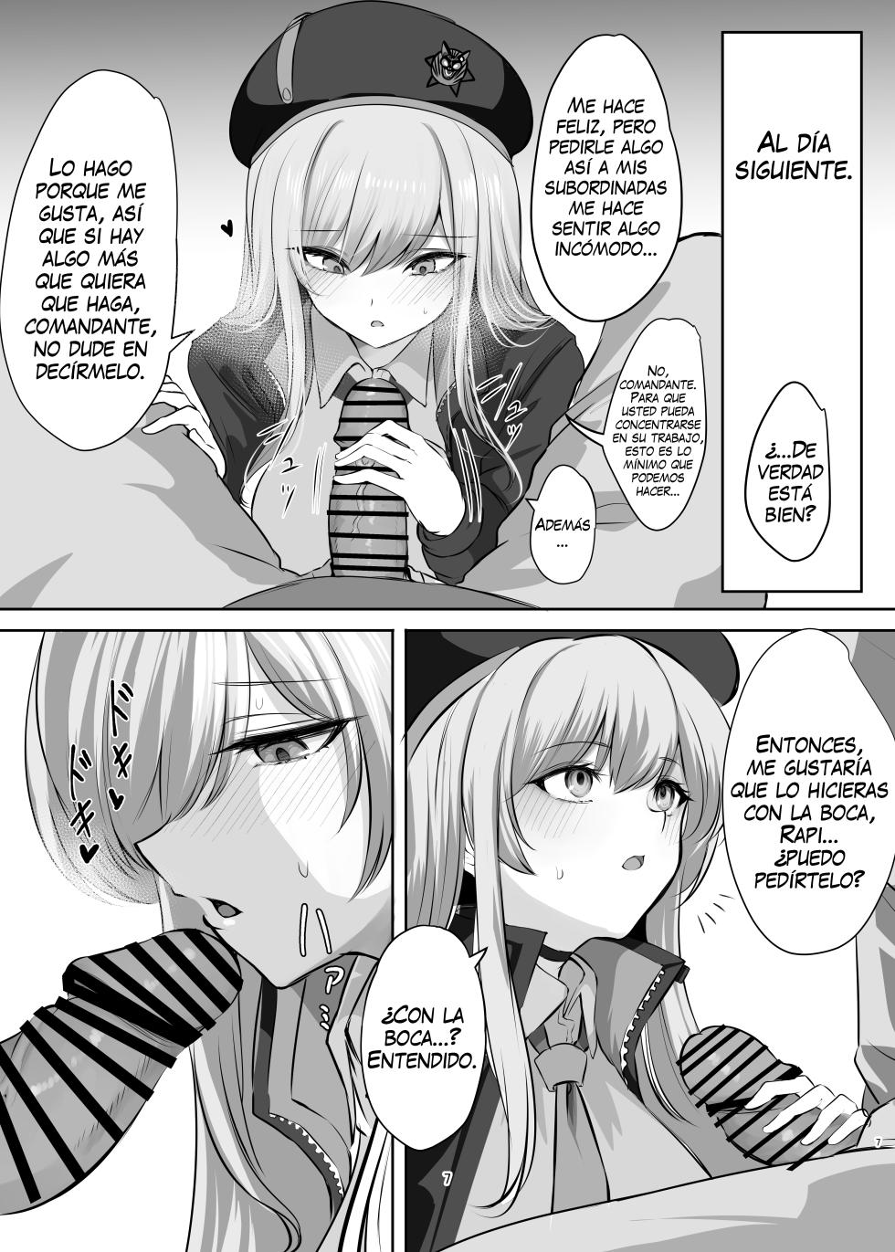[Hello Girls! (10eki)] Zenshou Kichi no Katsudou Houkoku (Goddess of Victory: Nikke) [Spanish] [Mapache Fansub] [Digital] - Page 7