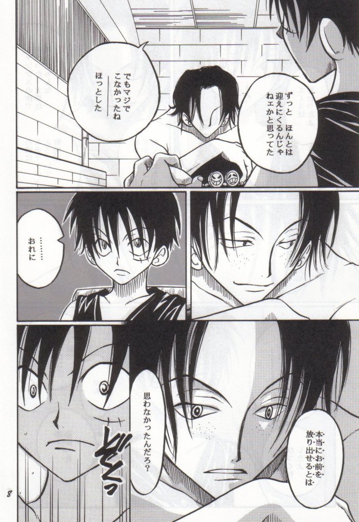 [Tcell (Dan Madoka)] Batten - BLACK MARK (One Piece) - Page 7