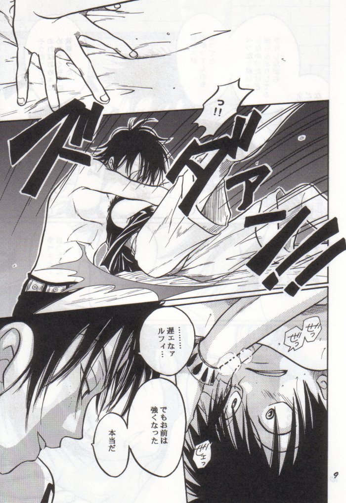 [Tcell (Dan Madoka)] Batten - BLACK MARK (One Piece) - Page 8
