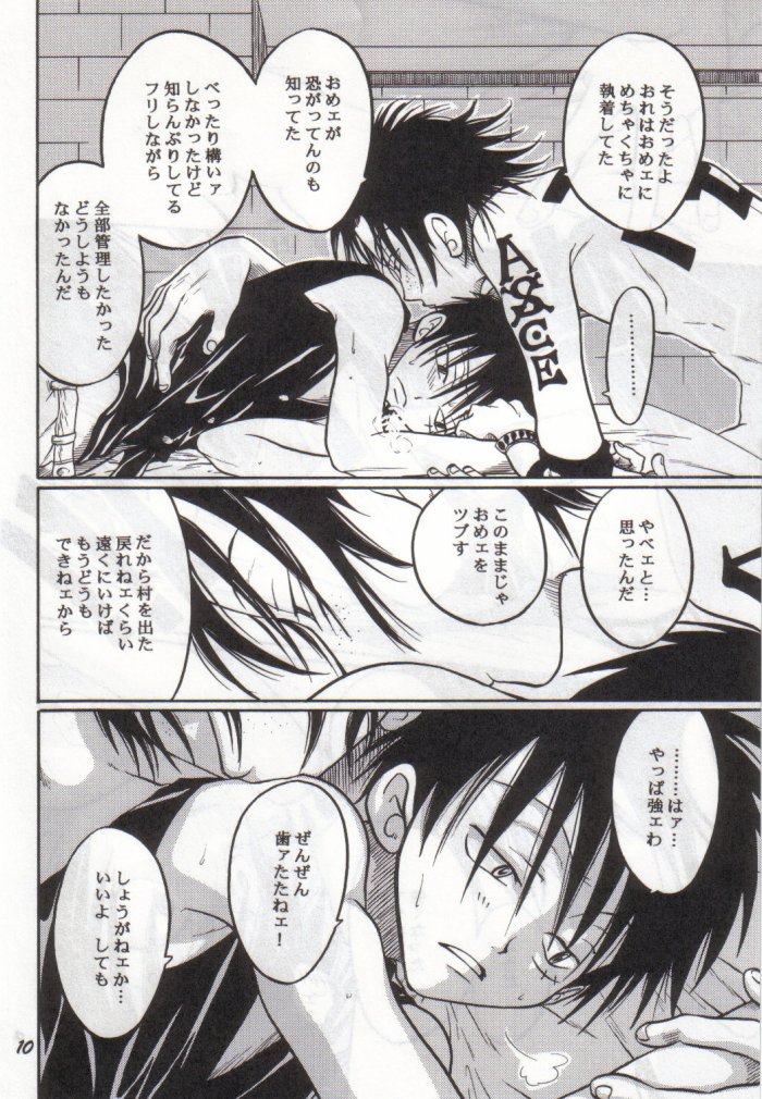 [Tcell (Dan Madoka)] Batten - BLACK MARK (One Piece) - Page 9