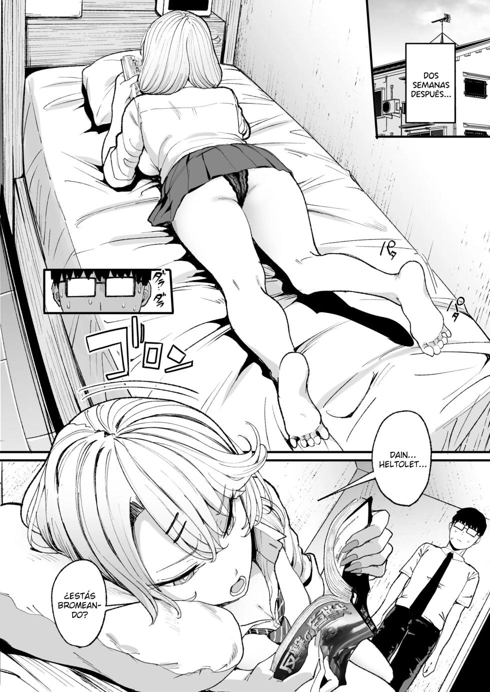 [Amagami Honpo (Manno)] Iribitari Gal ni Manko Tsukawasete Morau Hanashi 3 | La Gyaru Que Pasa Tiempo Conmigo Me Deja Usar Su Vagina 3 [Spanish] [Lo Hago por Diversión] [Digital] - Page 7