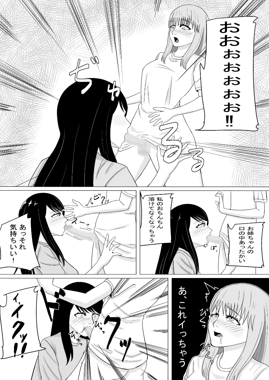 おちんちんの生えた妹と始まる話 - Page 8