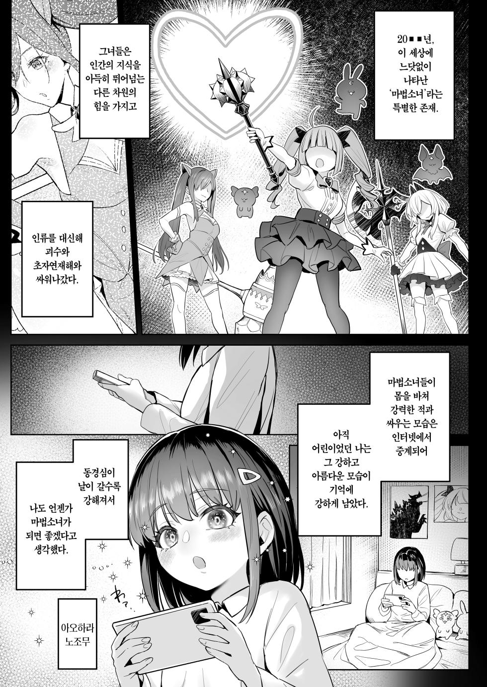 [COMEX (Zhen Lu)] Moto Mahou Shoujo no Shigoto Hanashi Ao | 전직 마법소녀의 업무편 청 [Korean] [Team Edge] [Digital] - Page 4