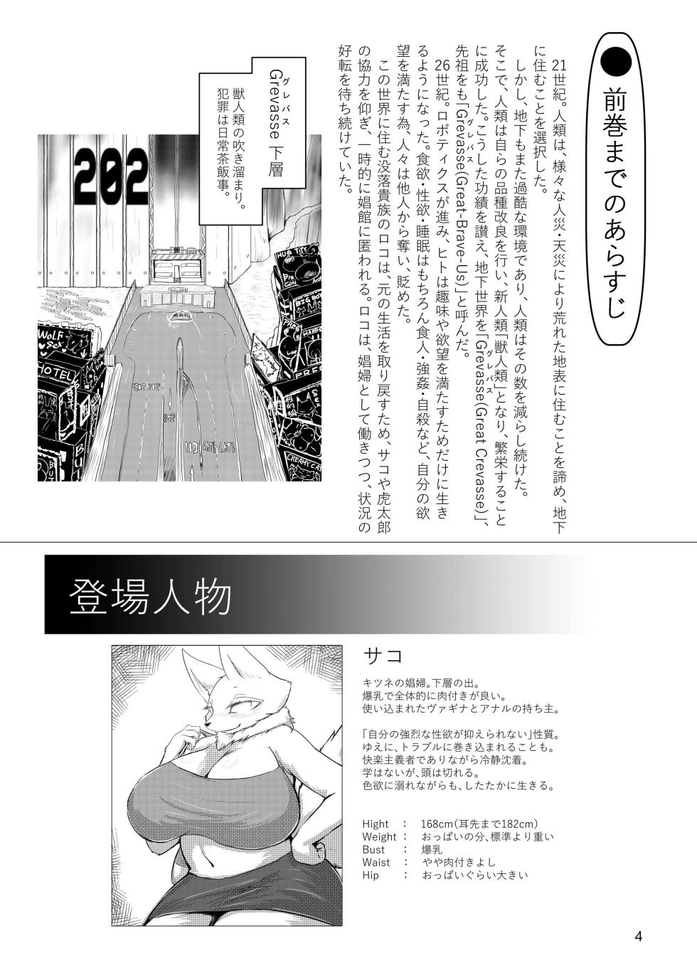 (Kemoket 15) [CoCoLoCo Note (Cocolog)] COURTSHIP - Page 3