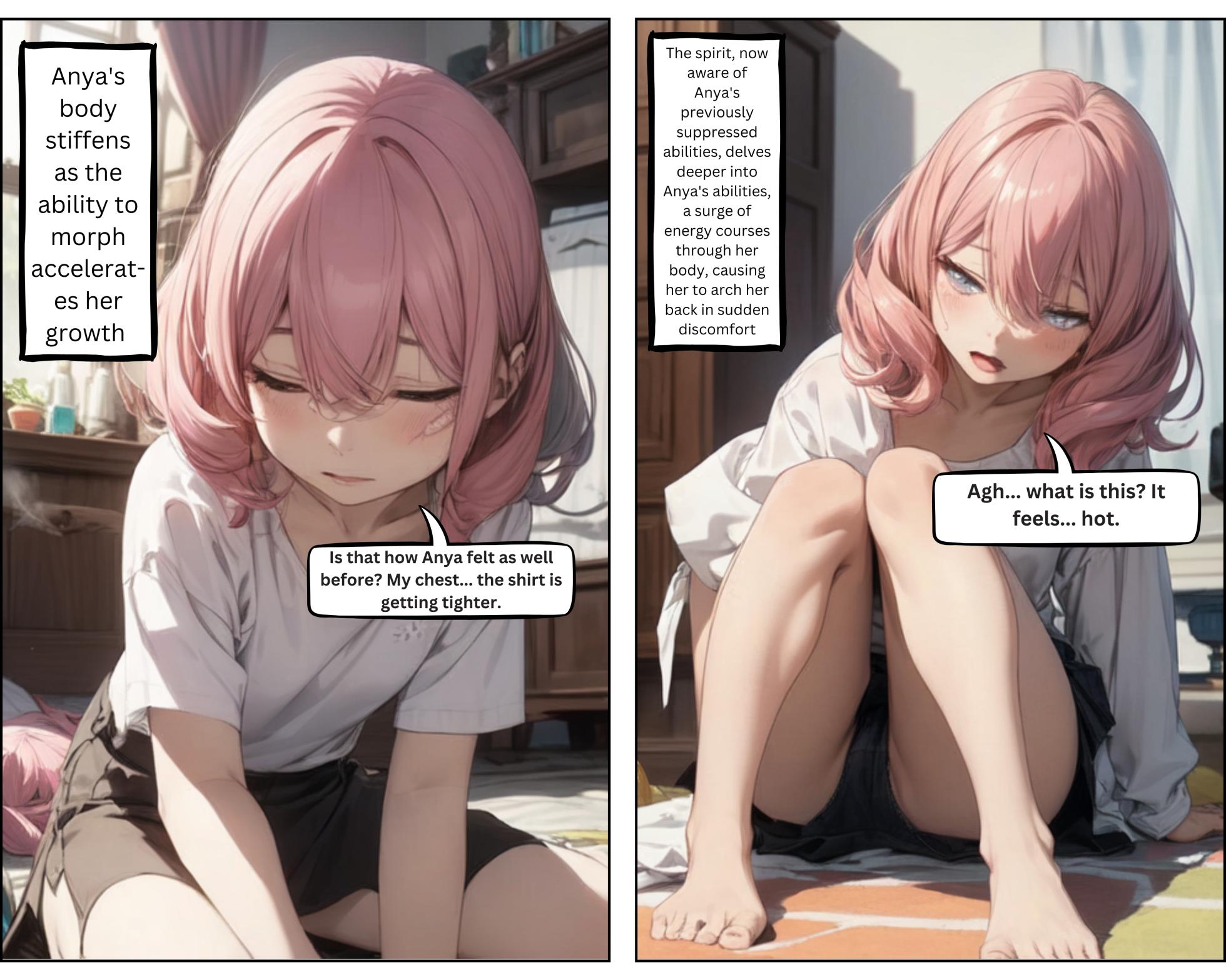 Shadow Pact: Anya's Transformation [AI Generated] - Page 9