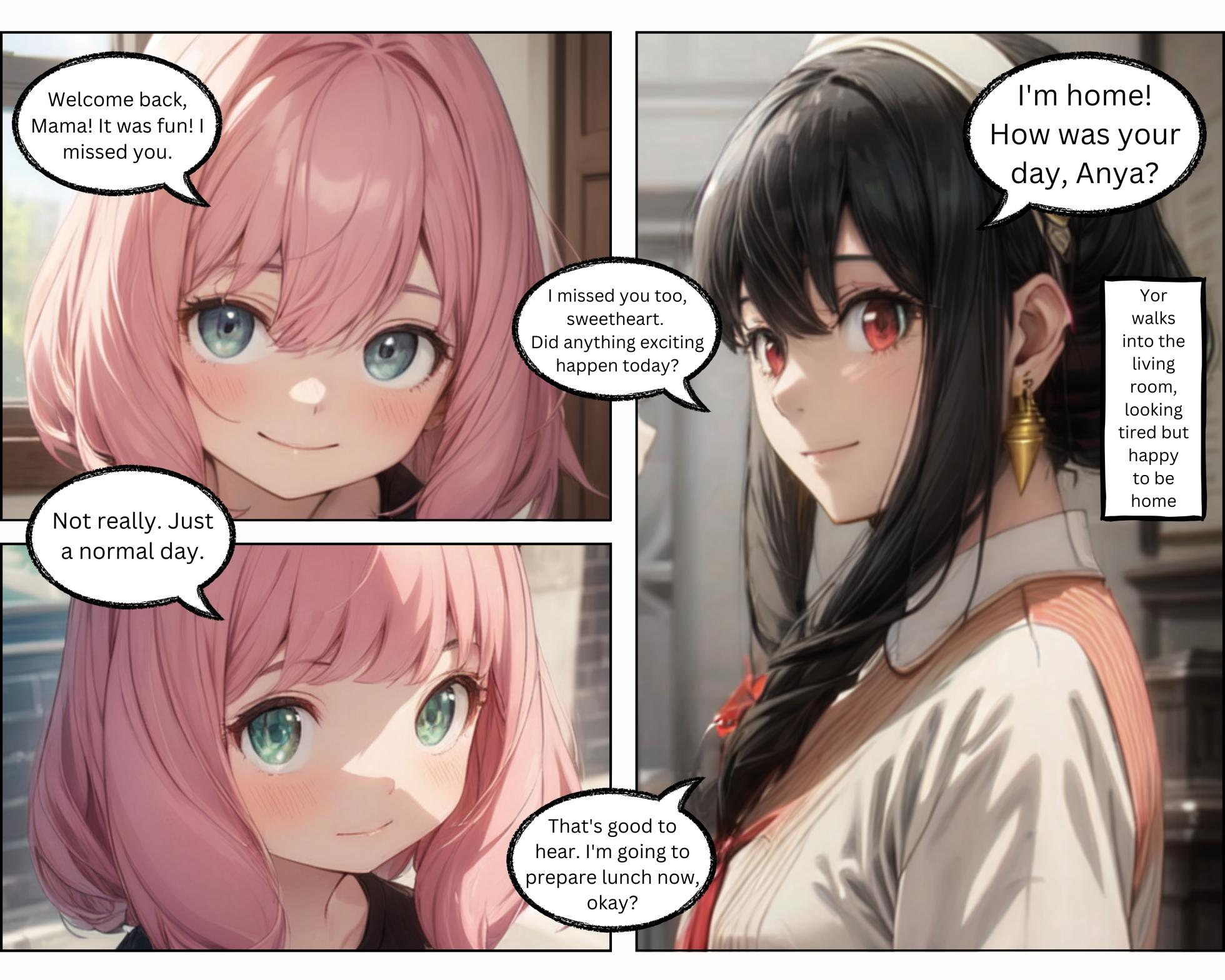 Shadow Pact: Anya's Transformation [AI Generated] - Page 25