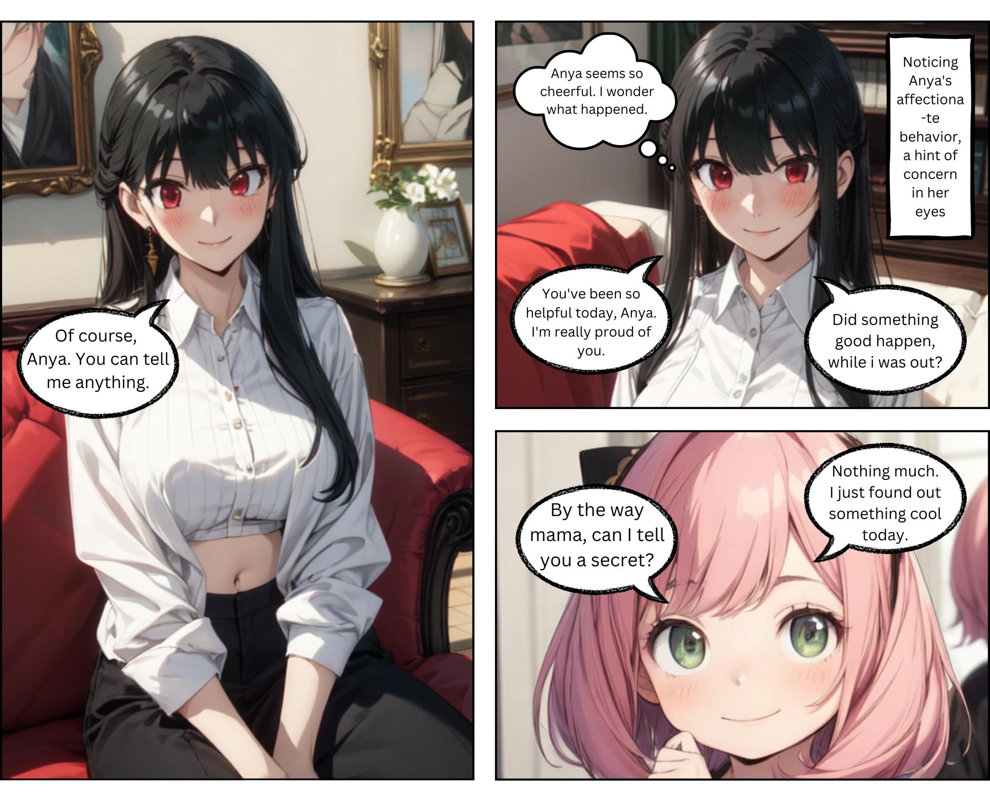 Shadow Pact: Anya's Transformation [AI Generated] - Page 28