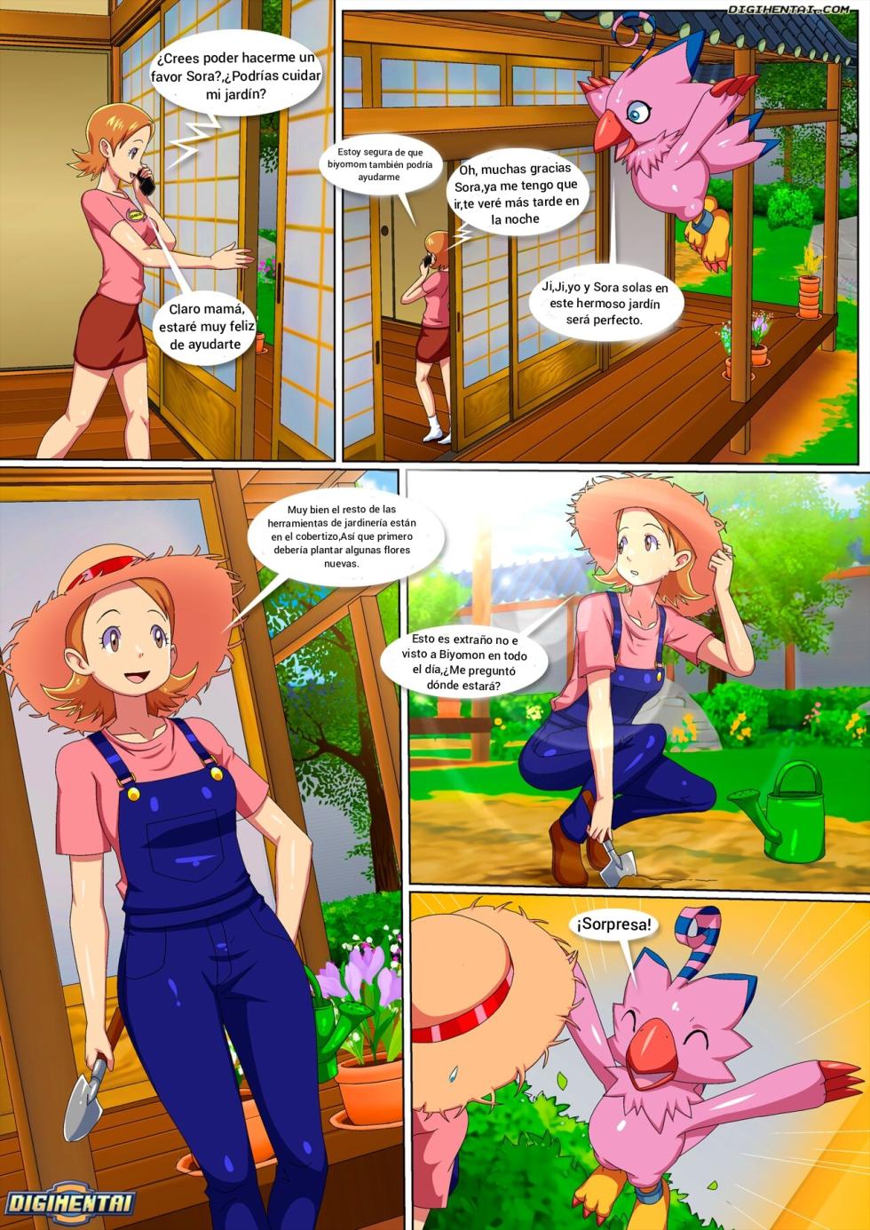 Digimon rules Biyomons hobby (Spanish) - Page 3