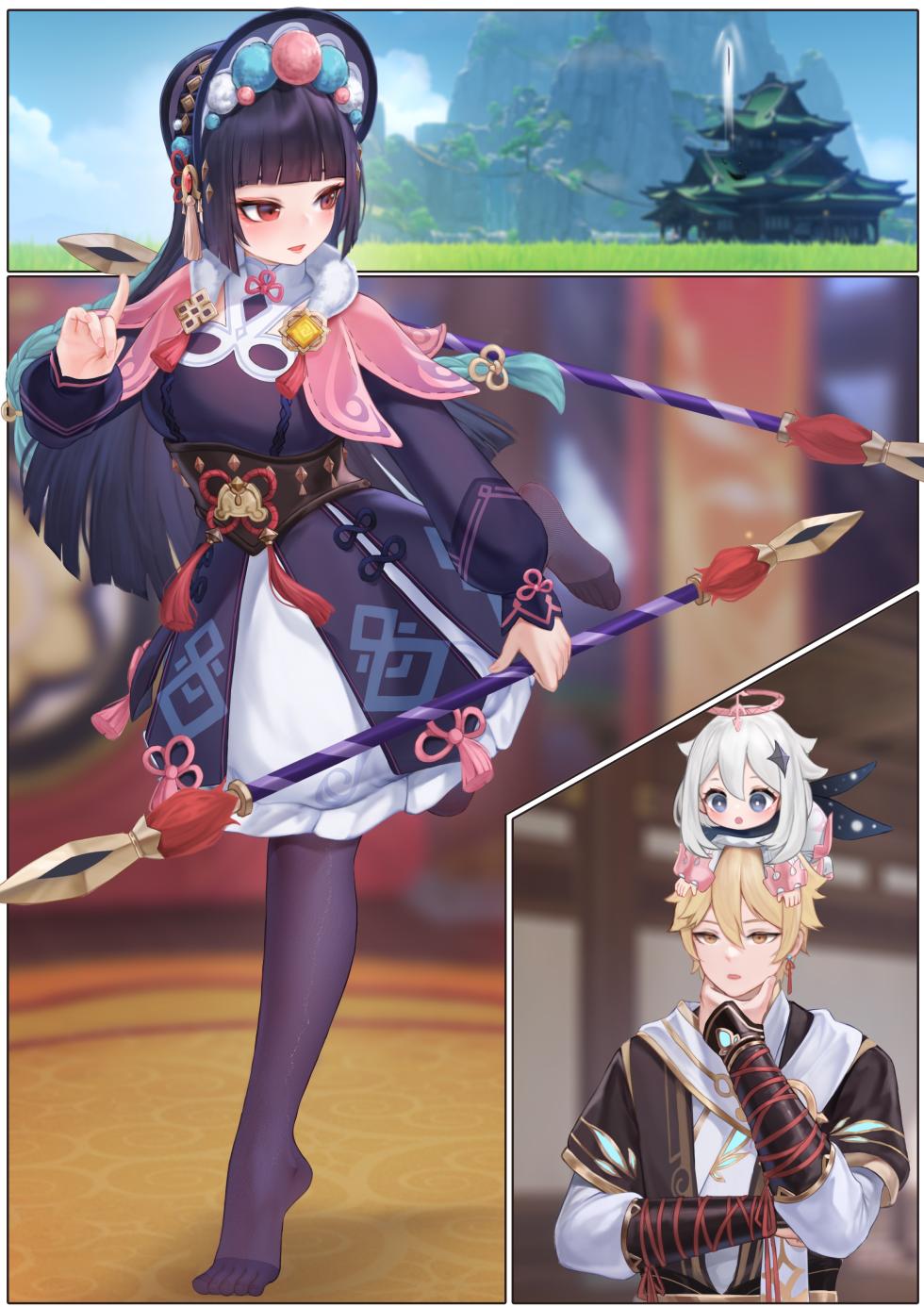 [Reikoku na Haizara] Yun Jin's Performance (Genshin Impact) [Chinese] [Decensored] - Page 38