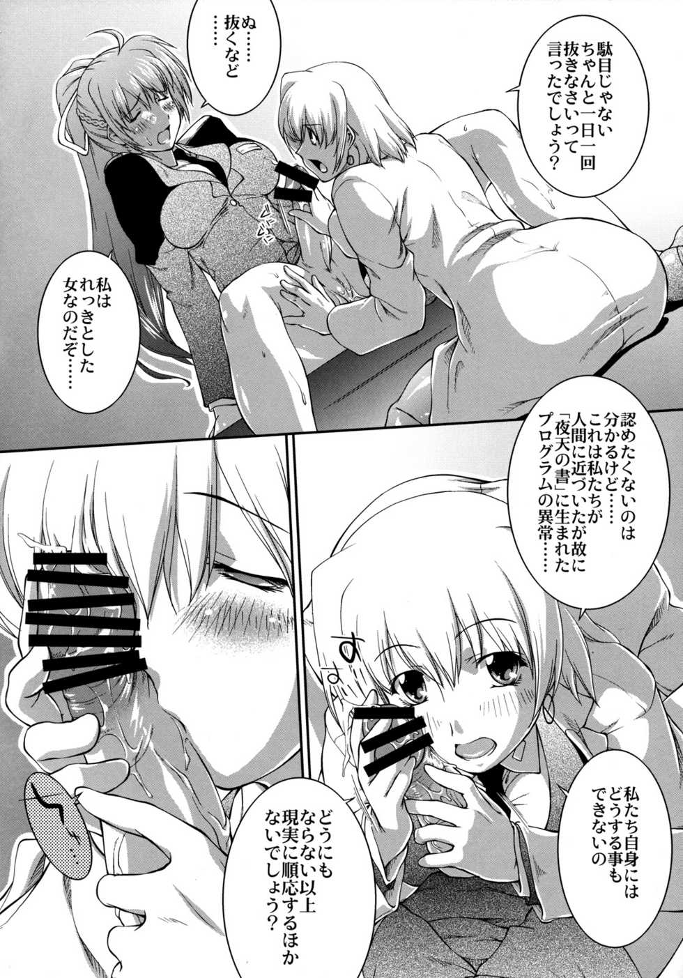 (SC39) [PATRICIDE (John Sitch-Oh)] Skirt no Shita no Gekijou (Mahou Shoujo Lyrical Nanoha StrikerS) - Page 7