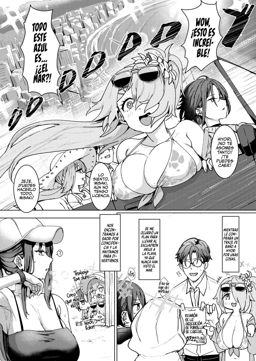 [Cleari Tei (Clearite)] SHESIDE AFTERSIDE (Blue Archive) [Spanish] [Rakuen Translations] [Digital] - Page 2