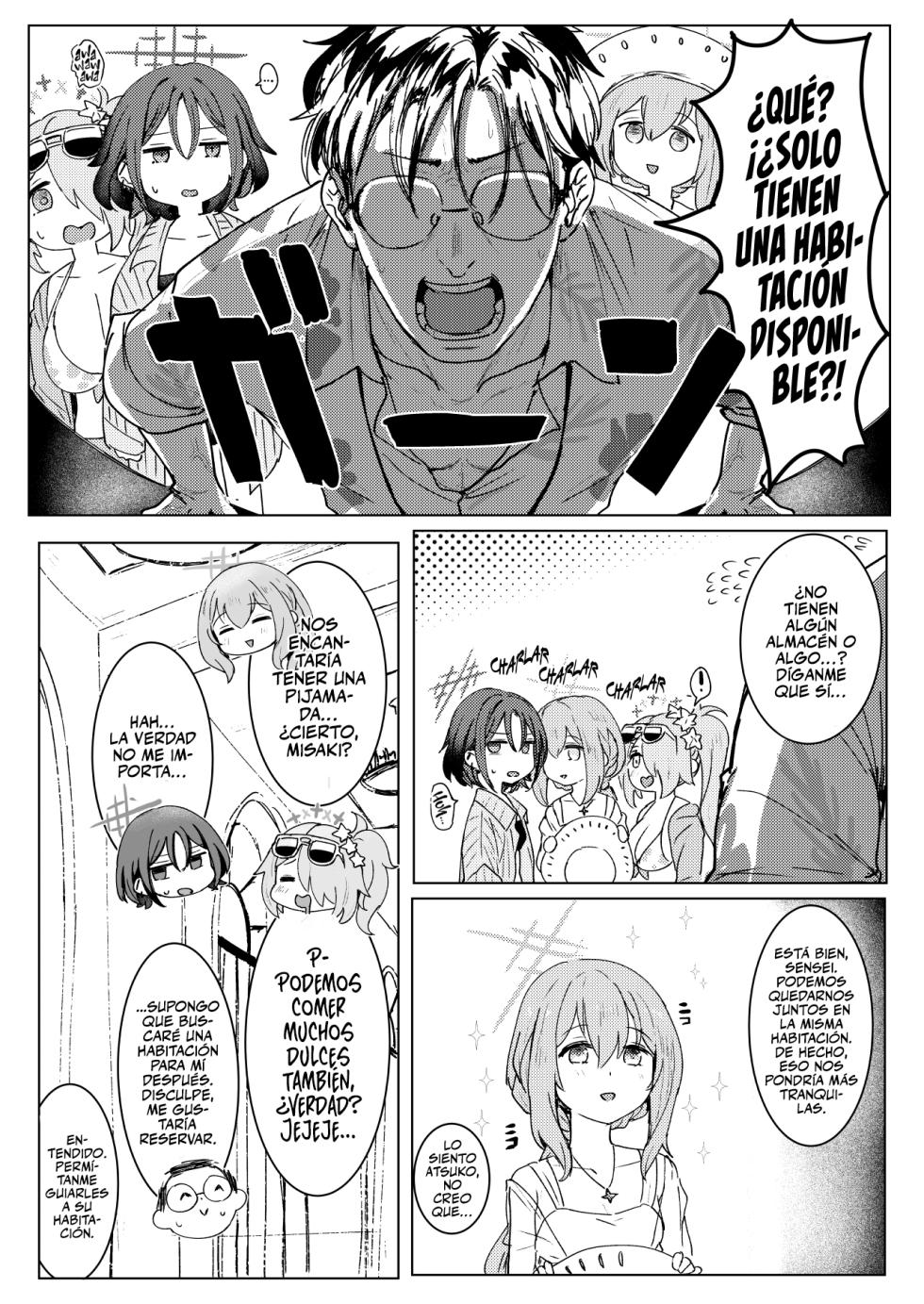 [Cleari Tei (Clearite)] SHESIDE AFTERSIDE (Blue Archive) [Spanish] [Rakuen Translations] [Digital] - Page 4