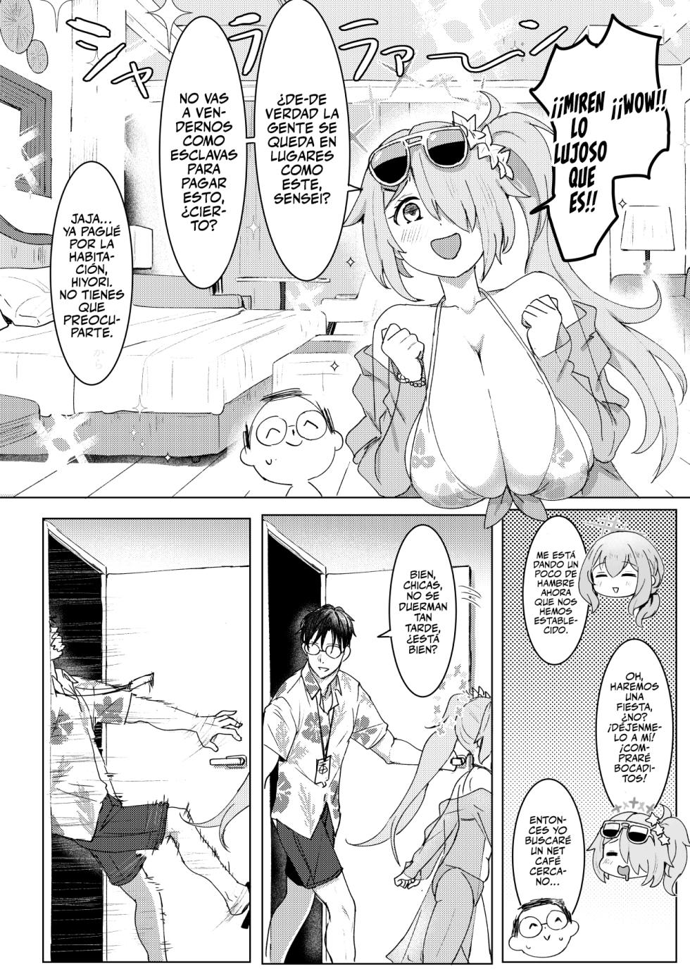 [Cleari Tei (Clearite)] SHESIDE AFTERSIDE (Blue Archive) [Spanish] [Rakuen Translations] [Digital] - Page 5