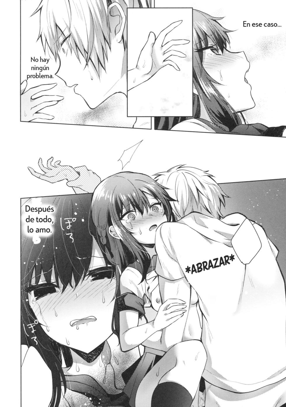 (C92) [Tekkamaki (Tetsuyama Kaya)] Tsumetai Binetsu -Kyoudai Hen- | Brisa Fría -Edición de Hermanos- [Spanish] [Orivin] - Page 18