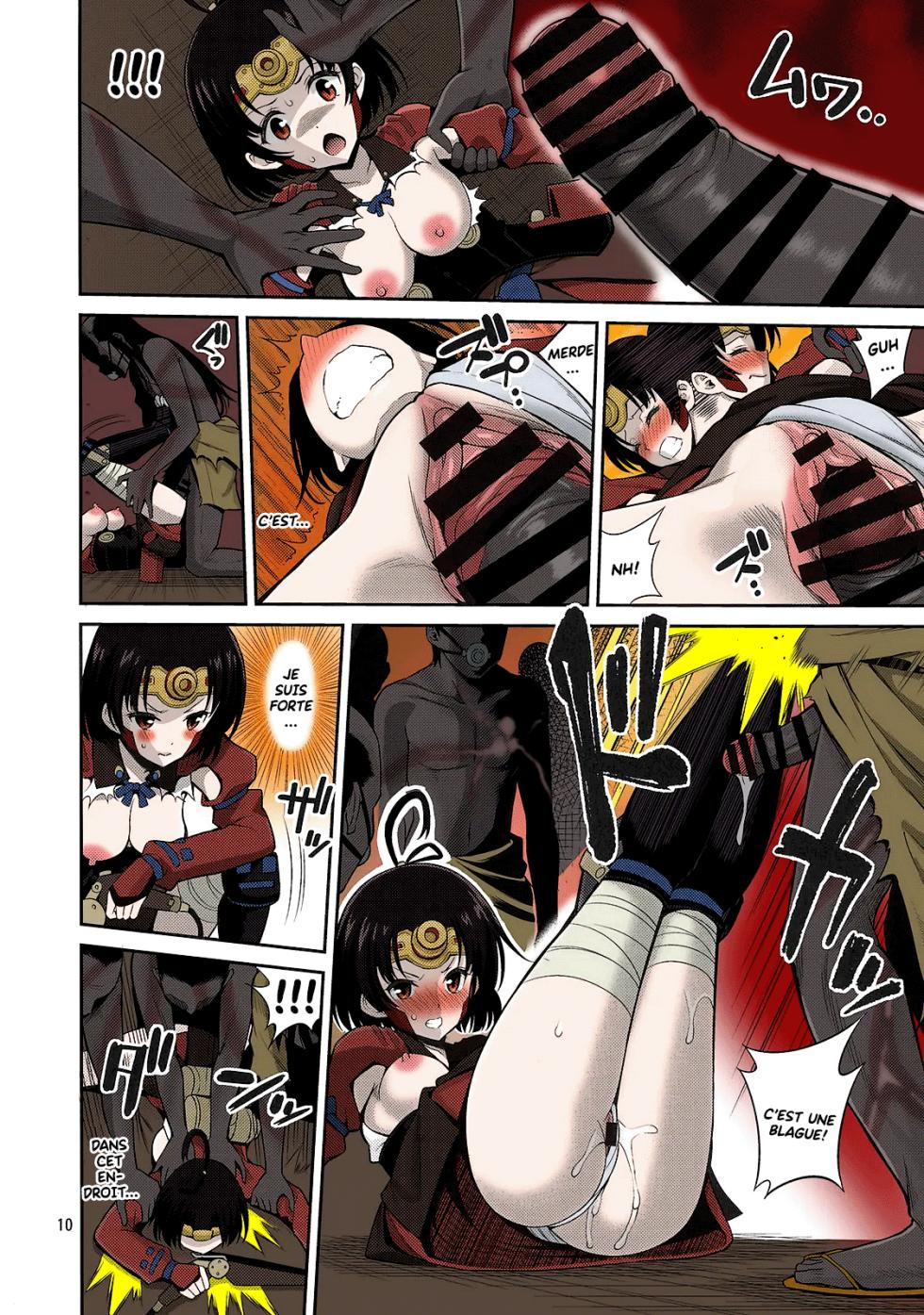 (C90) [Popochichi (Yahiro Pochi)] Kutsujoku Chitsu no Kabaneri (Koutetsujou no Kabaneri) [French] [King-Xodia] [Colorized] - Page 10