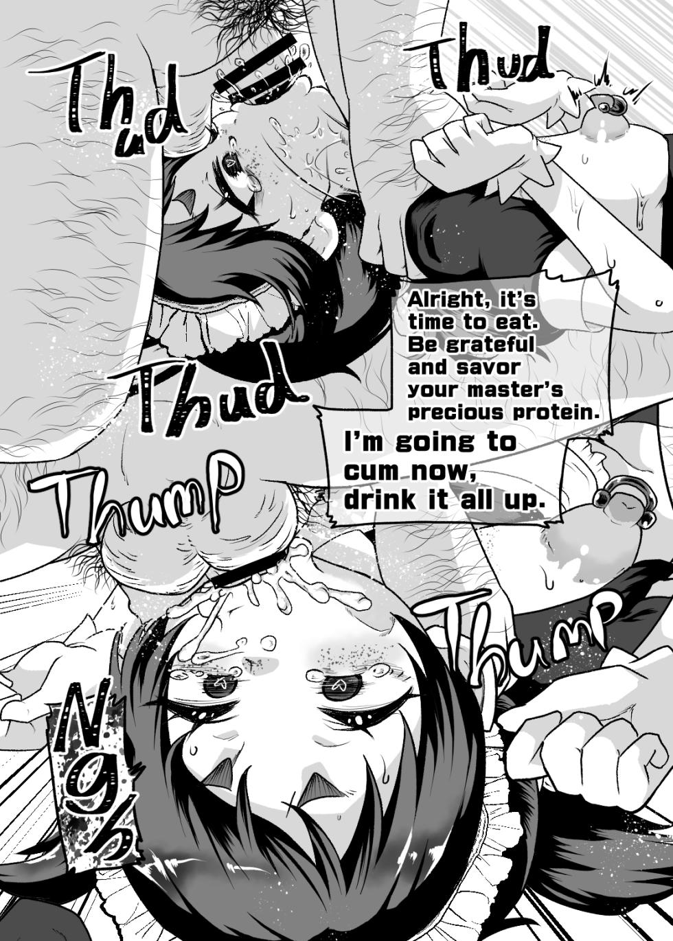 [Nikuyakitei (Nikuyaki)] Mesu Ochi Kansatsu Nikki -Mushoku Oji-san no Onaho Yome ni Sarete Shimatta Otokonoko no Matsuro...- | Sissy Transformation Observation Diary [English] [Digital] - Page 28