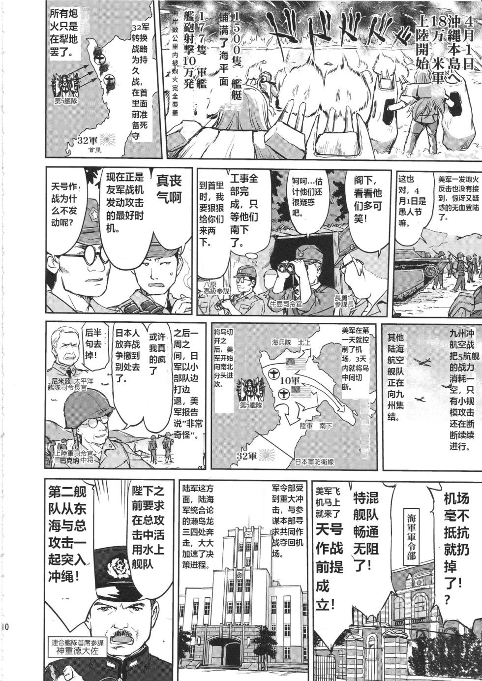 (C97) [Takotsuboya (TK)] Teitoku no Ketsudan Kanmusu no Ichiban Nagai Hi (Kouhen) | 提督的决断 舰娘最长 的一天 (下)  (Kantai Collection -KanColle-) [Chinese] [机翻] - Page 9