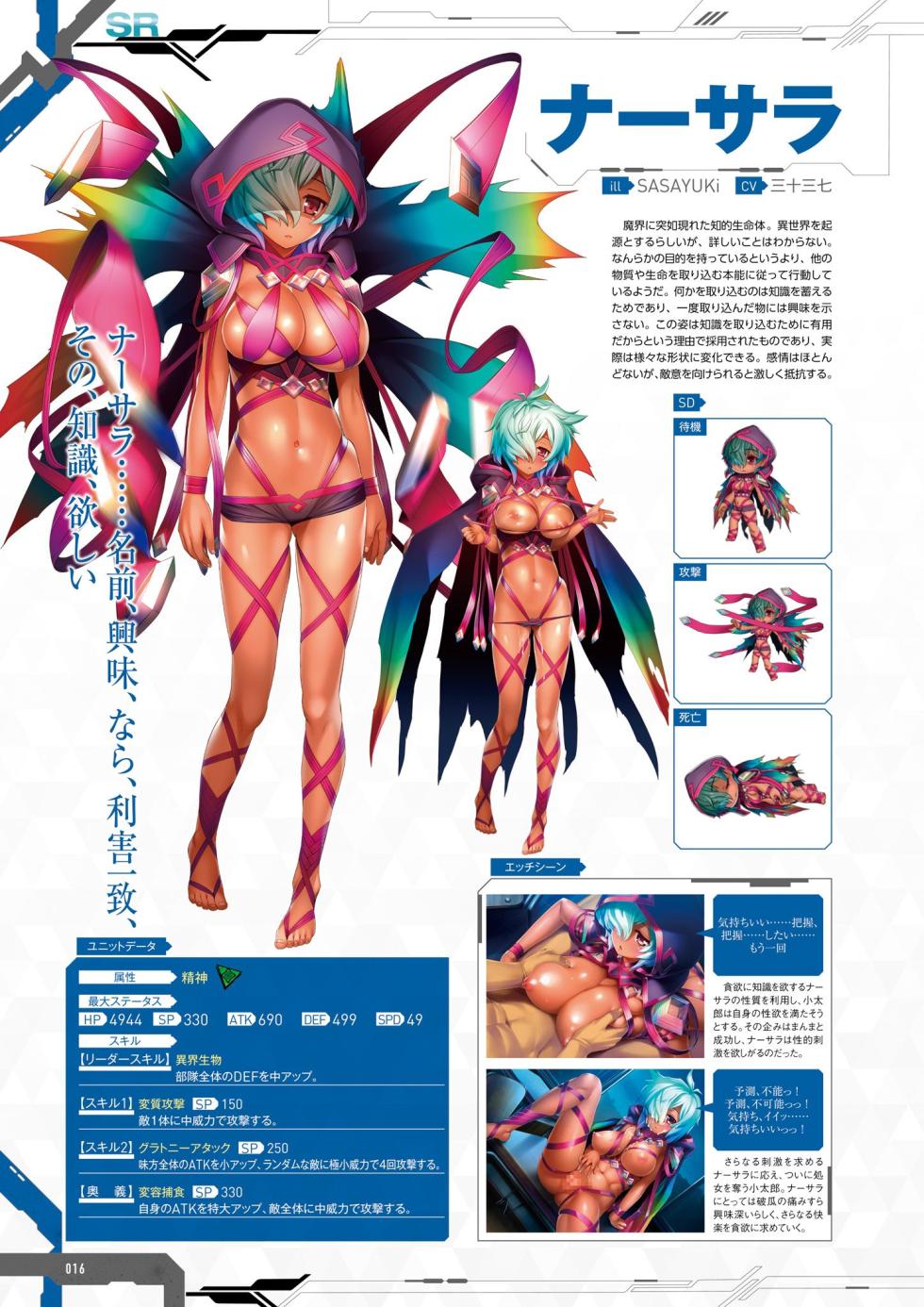 Taimanin RPGX Character Collection - Page 17