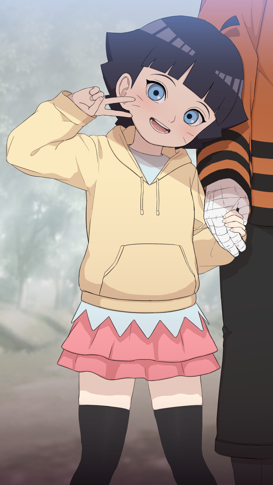 [saishow(namidate)] Miscellaneous Color Cartoons of Himawari-chan & Almost Rejected illustrations (Boruto) [Ongoing] - Page 1