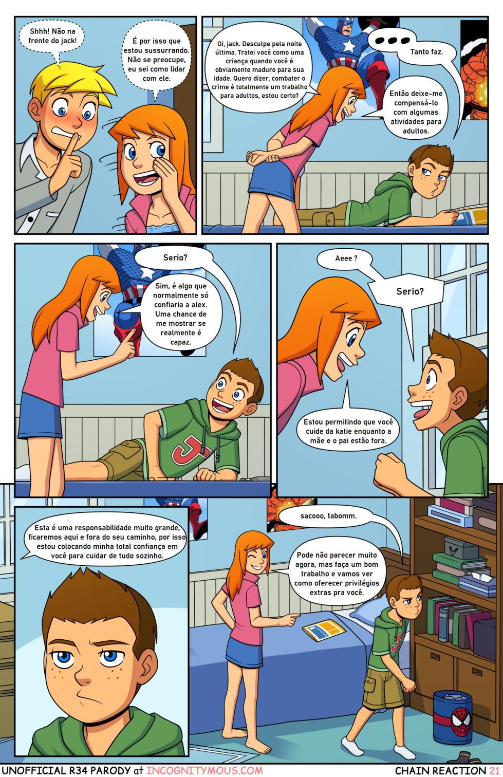 [Incognitymous] Chain Reaction  PT-BR - Page 22