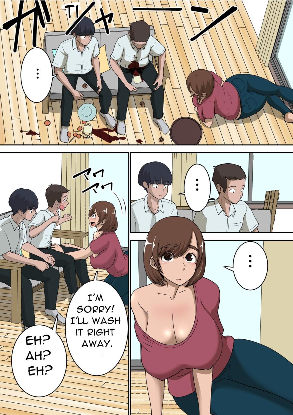 [Pao Paopa] Doukyuusei ni Eroi Me de Mirareteiru Uchi no Kaa-san to Love Love Ecchi Shitemita |  I Had Sex with My Mother, Who was Being Looked at Erotically by My Classmates [English] [DarklordMTLs] - Page 5