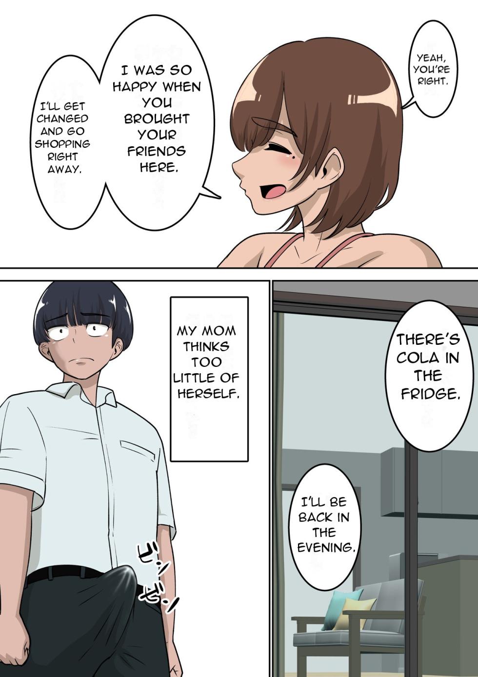 [Pao Paopa] Doukyuusei ni Eroi Me de Mirareteiru Uchi no Kaa-san to Love Love Ecchi Shitemita |  I Had Sex with My Mother, Who was Being Looked at Erotically by My Classmates [English] [DarklordMTLs] - Page 12