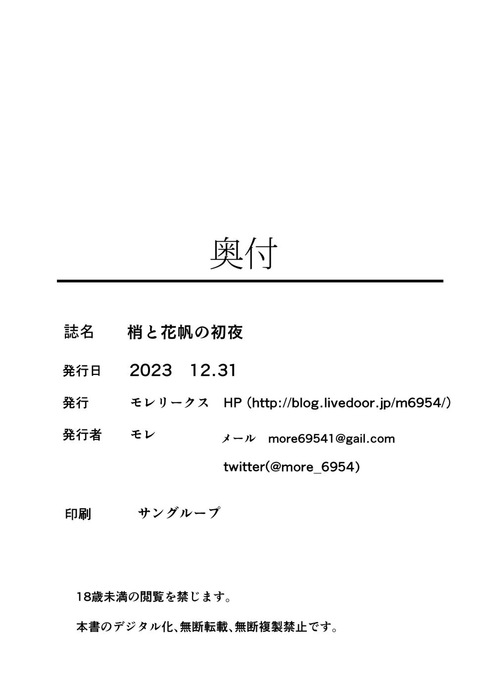 [Moreriikusu (More)] Kozue to Kaho no Shoya (Love Live! Hasunosora Jogakuin School Idol Club) [Digital] - Page 29