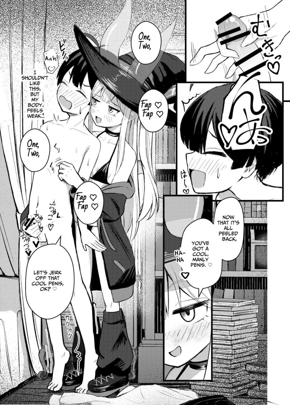 [Chirimen Naoyuki (Naoyuki)] Lolikko Succubus Sakusei Nikki | Succubus Cumsucking Diary [English] [Penguin Piper] [Digital] - Page 10