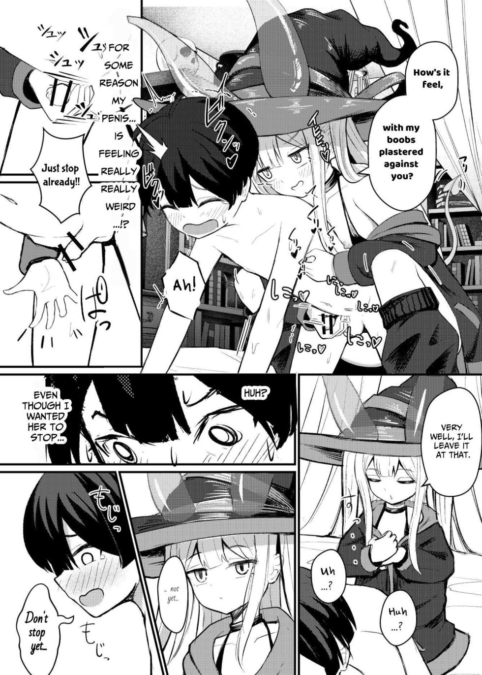 [Chirimen Naoyuki (Naoyuki)] Lolikko Succubus Sakusei Nikki | Succubus Cumsucking Diary [English] [Penguin Piper] [Digital] - Page 12