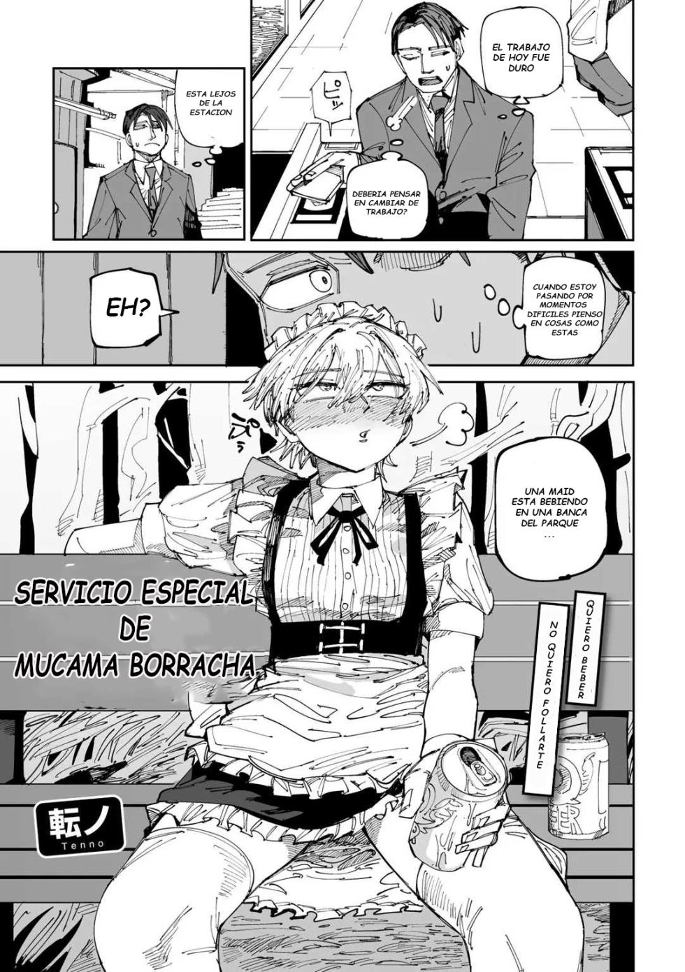 [Tenno] Yoidore Maid no Tokubetsu Houshi | Servicio Especial de la Mucama Borracha (COMIC Gucho Vol. 19) {Spanish} {EbisuTraslade - Winder} - Page 1