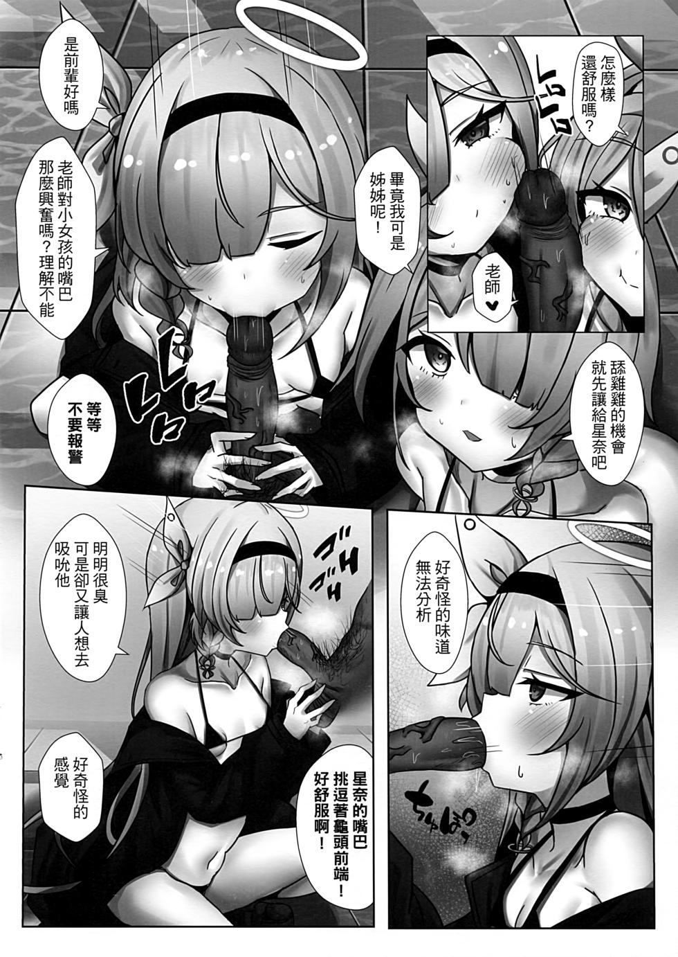 (FF42) [Shiki be careful (Shiki)] 勃起雞雞の射發點 - GGinin Sart Shooting (Blue Archive) [Chinese] [Decensored] - Page 5
