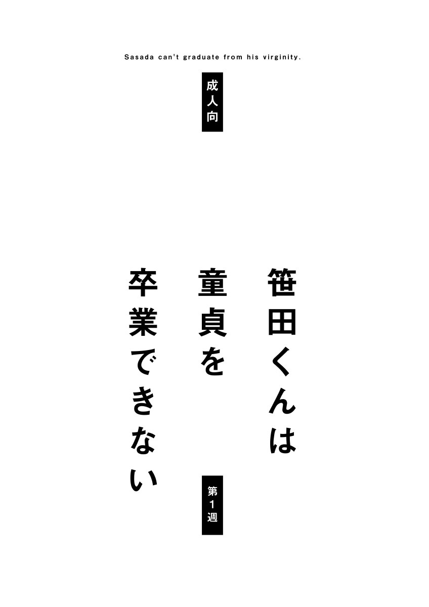 [STAR PARLOR (Nagareboshi Purin)] Sasada-kun wa Doutei o Sotsugyou Dekinai Daiisshuu - Sasada can't graduate from his virginity. [Chinese] [蝴蝶的个人汉化] [Digital] - Page 2