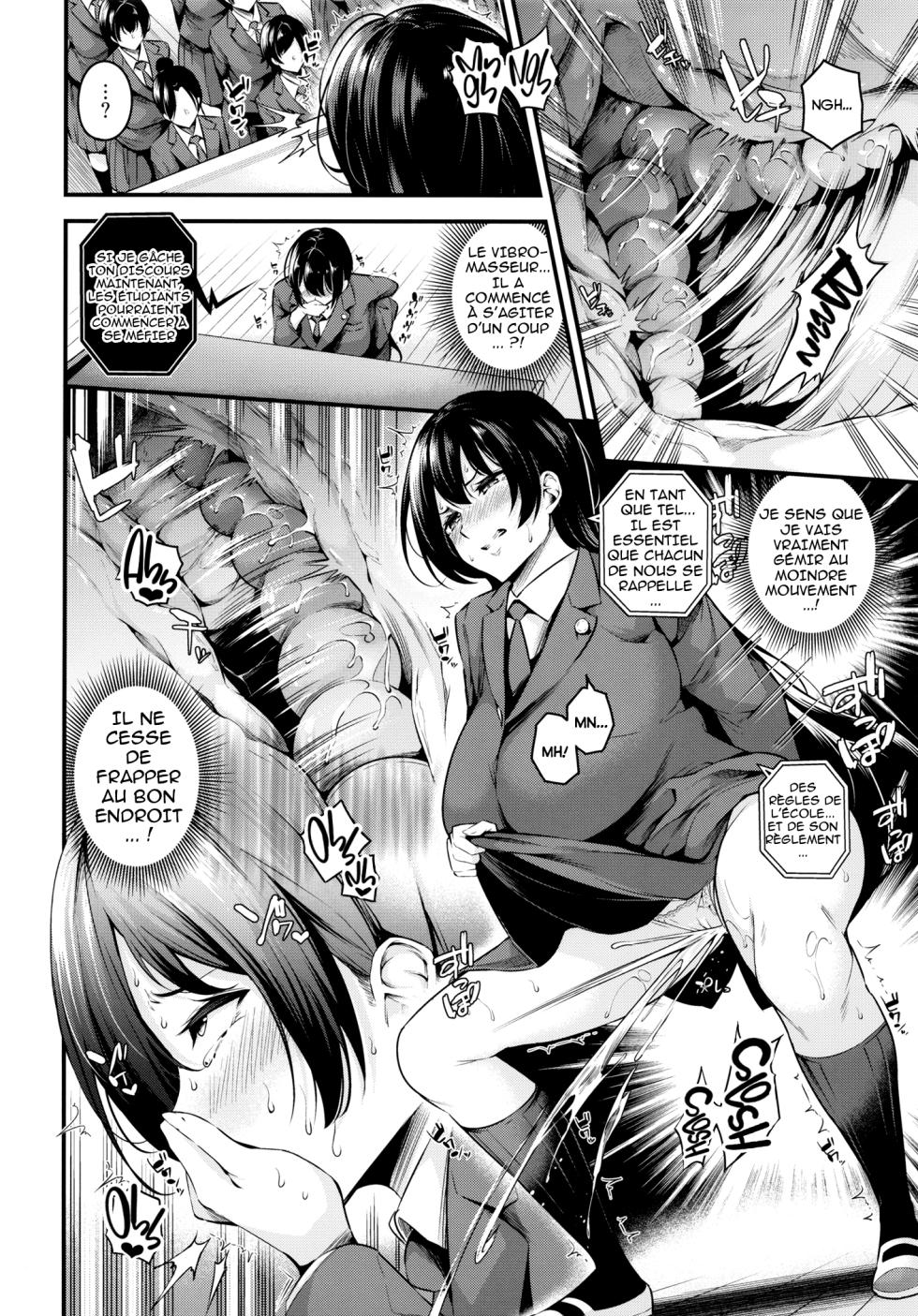 [Nasi-pasuya (Nasipasuta)] Shiramine Gakuen no Mesubuta Kaichou | [French] [Hensu] - Page 18