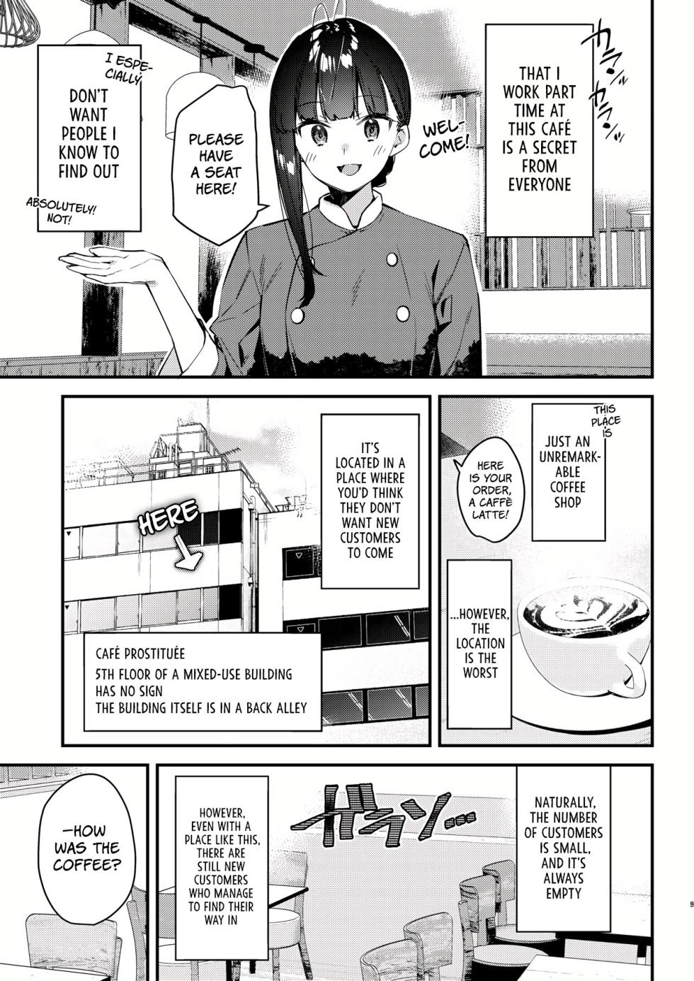 [08BASE (Tohyama eight)] Suki na Ko no Beit Saki ga H na Service o Shiteiru 4 Junbigou | My favorite girl's part-time job offers "H services" to regular customers 4 Preview [English] [Platinum Crown] [Digital] - Page 6